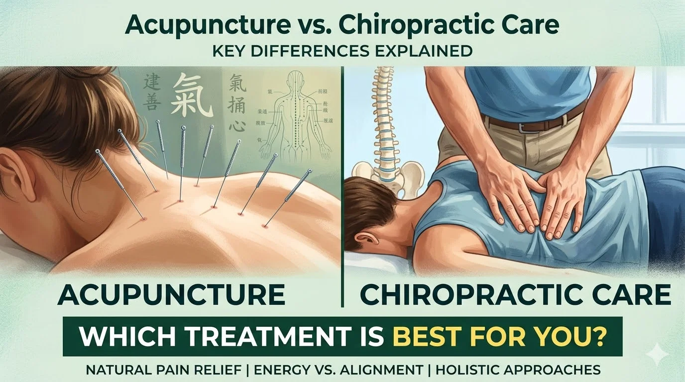 Acupuncture vs Chiropractic Care